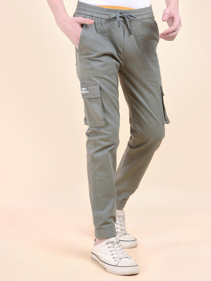Casual Jogger for Boys l Breathable & Soft with Color Fastness Regular Fit Cotton Fabric Button Closure Solid Pattern