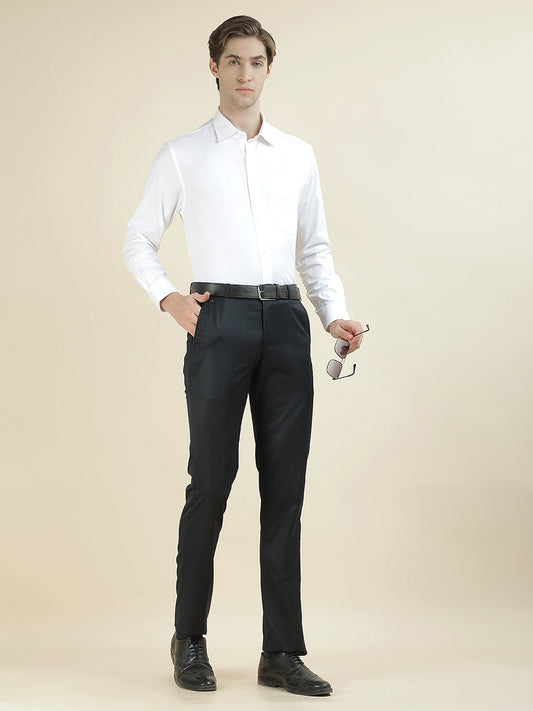 Formal Shirt for Men l Breathable & Soft with Color Fastness Regular Fit Pure Cotton Fabric Self Design Pattern