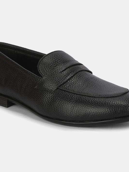 Men's Black Solid Formal Shoes