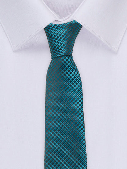 Men's Turquoise Fashion Broad Tie