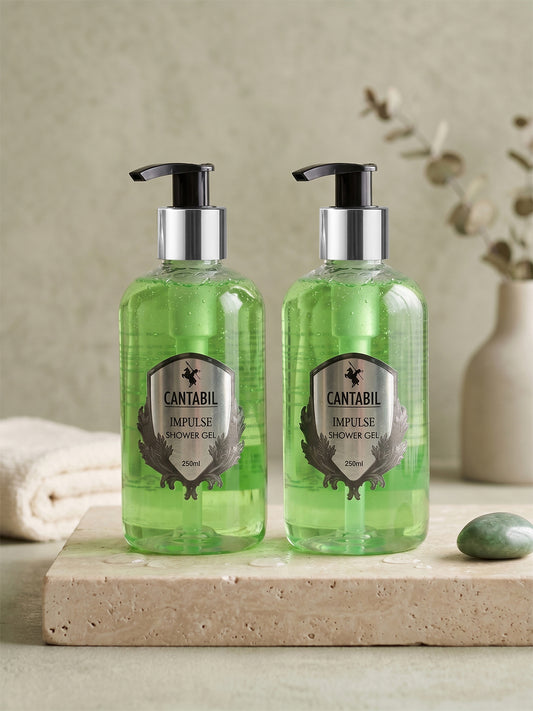 Luxury Impulse Shower Gel for Men & Women | Pack of 2 x 200ml Each | Unisex Bodywash | Deep Cleansing, Hydrating, Moisturising | Suitable for All Skin Types