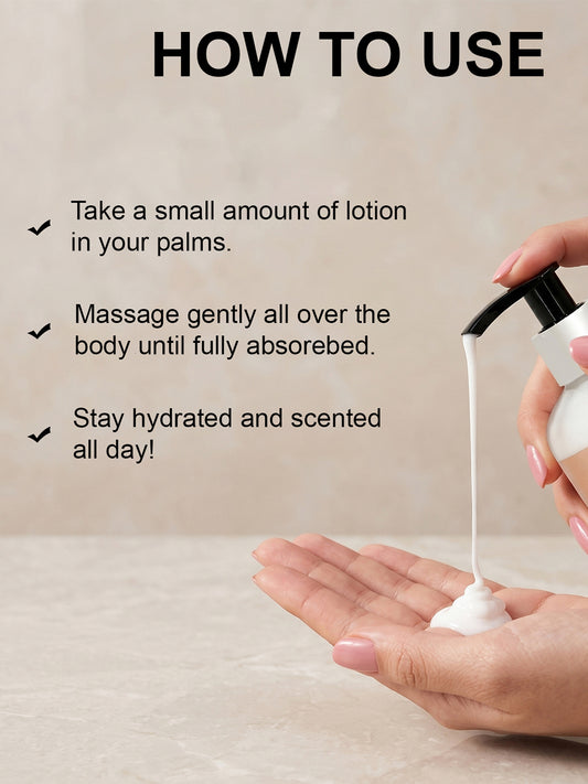 Indulgence Perfume Body Lotion for Man and Woman | Long-lasting Hydration | Soft & Smooth Skin | Long-lasting Scent | Paraben-free | Pack of 2 250ml
