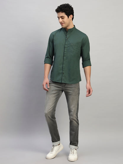 Denim Jeans for Men l Breathable & Soft with Color Fastness Ultra Narrow Fit Cotton Fabric Solid Pattern Button Closure