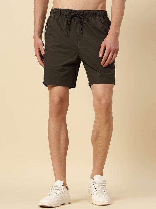 Casual Solid Bermuda for Men l Breathable & Soft with Color Fastness Regular Fit