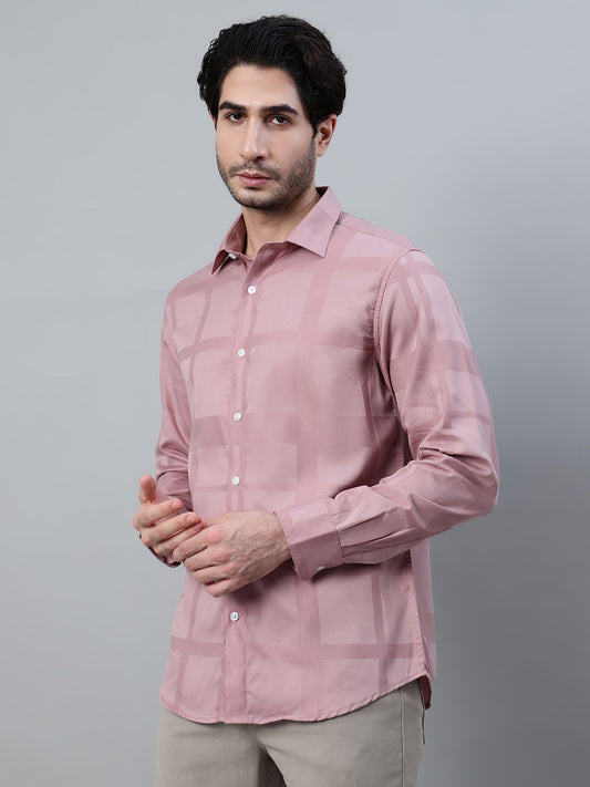 Casual Shirt for Men | Breathable & Soft with Color Fastness Regular Fit Spread Collar Neck Cotton Blend Fabric Printed Pattern
