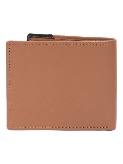 Men's Solid Tan Soft Wallet