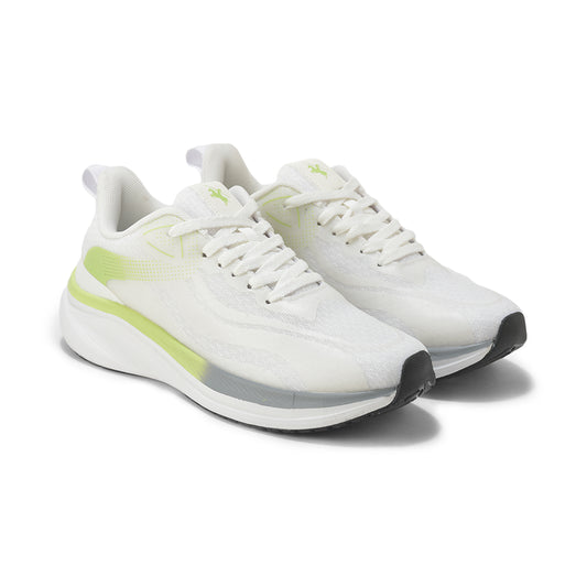 Men's White Solid Casual Shoes
