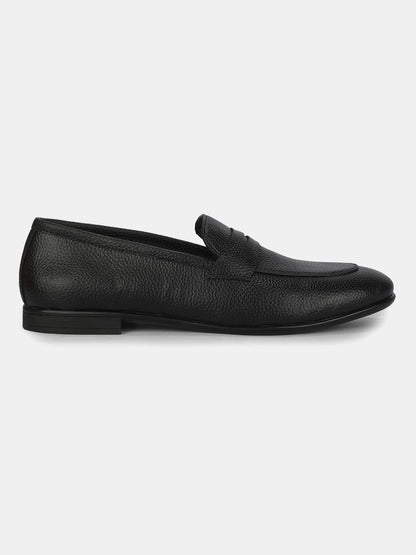 Men's Black Solid Formal Shoes