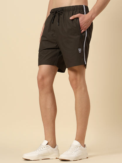 Casual Solid Bermuda for Men l Breathable & Soft with Color Fastness Regular Fit