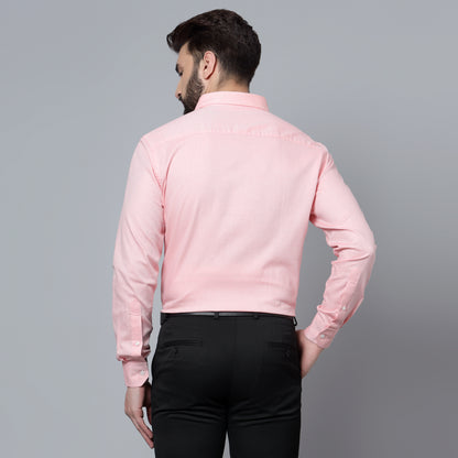 Cantabil Men Pink Shirt (7120771416203)