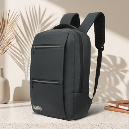 12 Litre Laptop Backpack Upto 18 inchs Laptop for School, Office, College & Travel Bag for Men and Women (Navy) | 3 Compartments, Side Pocket, Padded Shoulder Strap, Smooth-Glide Zippers