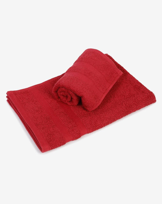 Red Hand Towel