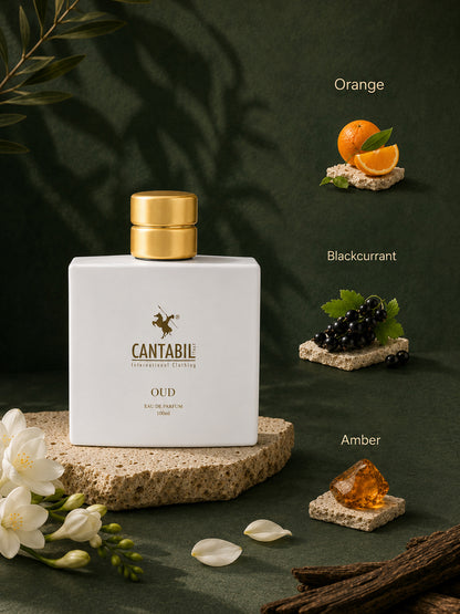 Luxury Unisex Long Lasting Oud Perfume | 100ml With Orange, Patchouli & Amber | Eau De Parfum