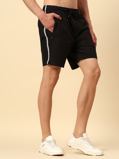 Casual Solid Bermuda for Men l Breathable & Soft with Color Fastness Regular Fit