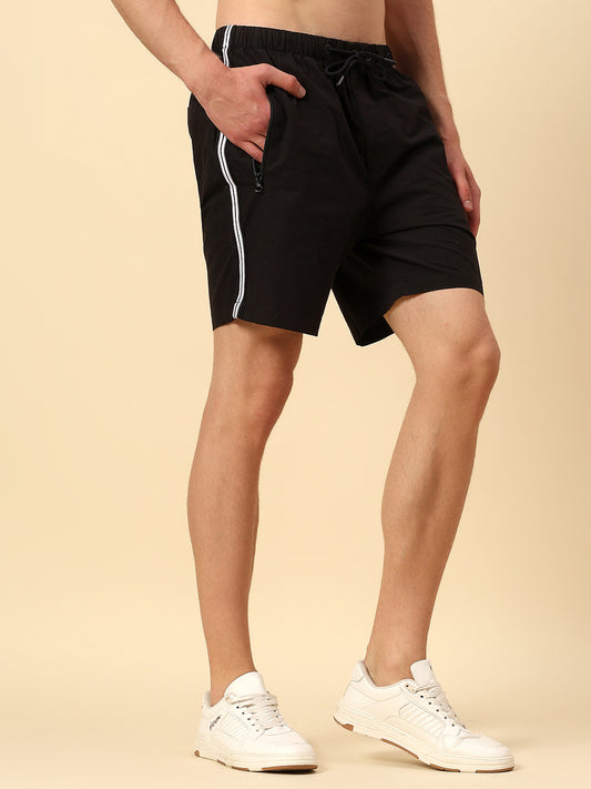 Casual Solid Bermuda for Men l Breathable & Soft with Color Fastness Regular Fit