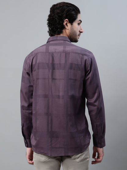 Casual Shirt for Men | Breathable & Soft with Color Fastness Regular Fit Spread Collar Neck Cotton Blend Fabric Printed Pattern