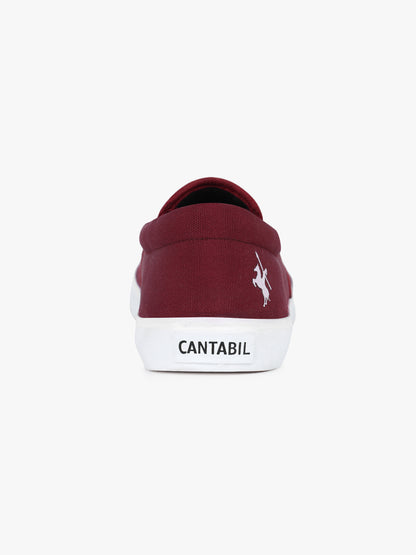 Casual Sneaker Shoes for Men | Lightweight & Comfortable with Cushioned Insole Canvas Upper Rubber Sole Pull On Closure