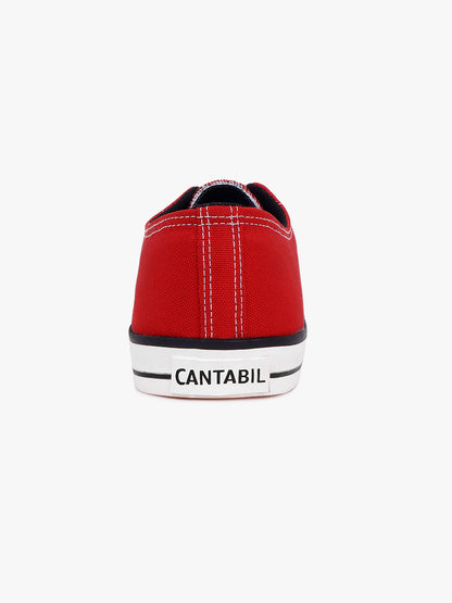 Casual Sneaker Shoes for Men | Lightweight & Comfortable with Cushioned Insole Canvas Upper Rubber Sole Lace-Up Closure