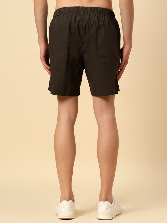 Casual Solid Bermuda for Men l Breathable & Soft with Color Fastness Regular Fit