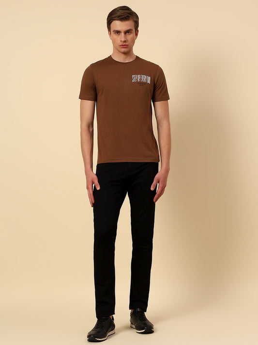 Denim Jeans for Men | Breathable & Soft with Color Fastness Ultra Narrow Poly Cotton Fabric Solid Pattern Button Closure