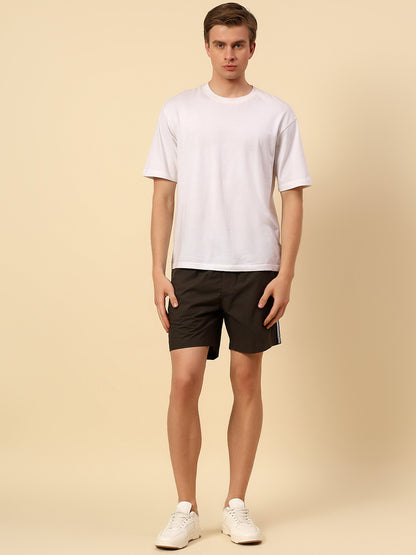 Casual Solid Bermuda for Men l Breathable & Soft with Color Fastness Regular Fit