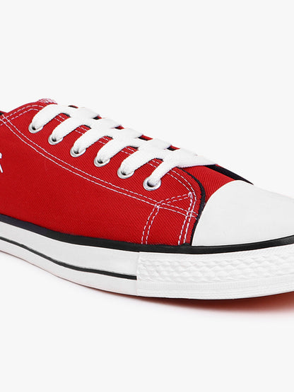 Casual Sneaker Shoes for Men | Lightweight & Comfortable with Cushioned Insole Canvas Upper Rubber Sole Lace-Up Closure