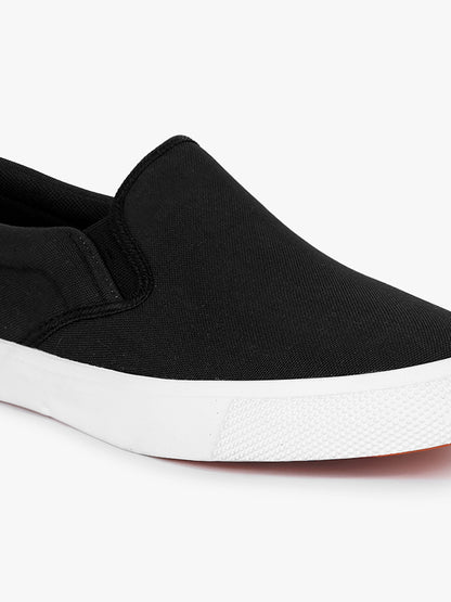 Casual Sneaker Shoes for Men | Lightweight & Comfortable with Cushioned Insole Canvas Upper Rubber Sole Pull On Closure