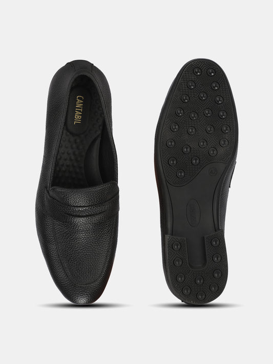 Men's Black Solid Formal Shoes