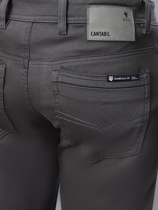 Casual Trouser for Men | Breathable & Soft with Color Fastness Regular Fit Cotton Blend Fabric Solid Pattern Button Closure