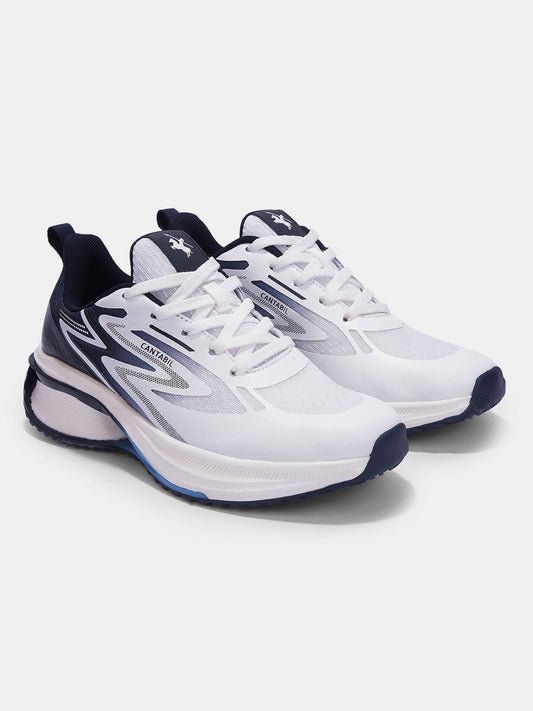 Casual Shoes for Men l Lightweight & Comfortable with Cushioned Insole Mesh Upper Phylon Sole Lace-Up Closure