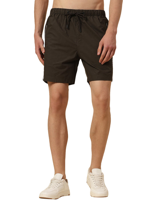 Casual Solid Bermuda for Men l Breathable & Soft with Color Fastness Regular Fit