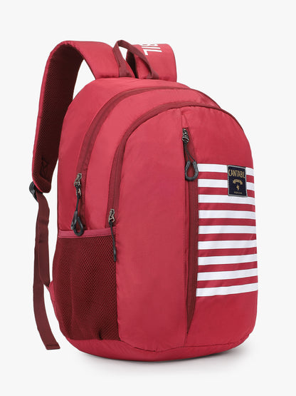Cantabil Unisex Striped laptop Bagpack