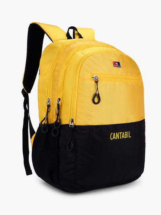 Unisex Yellow Casual Back Pack