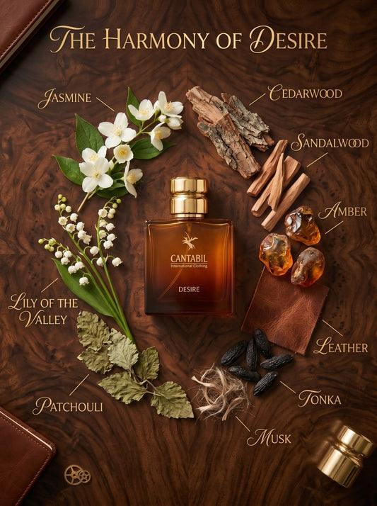 Luxury Long Lasting Desire Perfume for Men & Women | 100ml with Jasmine & Musk | Eau De Parfum