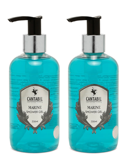 Unisex Marine - Blue Shower Gel - Pack of 2 ( 200 ml each )