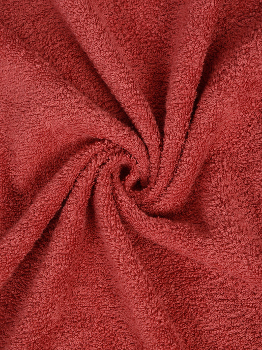 Unisex Coral Basic Terry Bath Towel