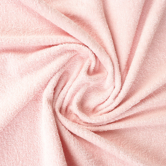 Unisex Pink Basic Terry Bath Towel