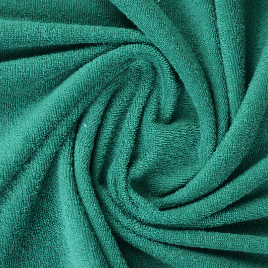 Unisex Sea Green Basic Terry Bath Towel