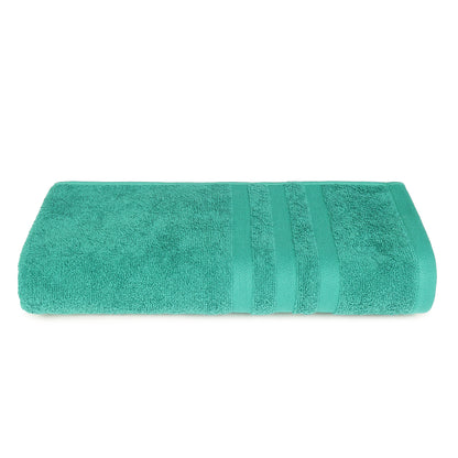 Unisex Sea Green Basic Terry Bath Towel