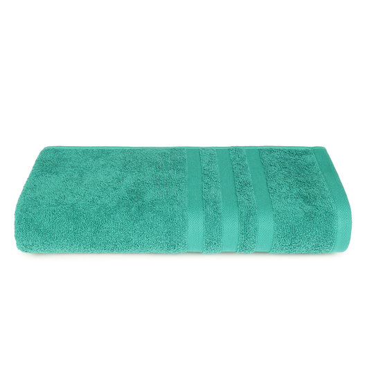 Unisex Sea Green Basic Terry Bath Towel