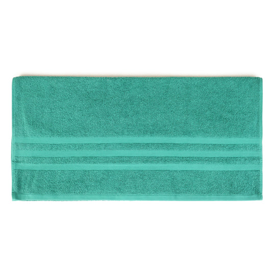 Unisex Sea Green Basic Terry Bath Towel