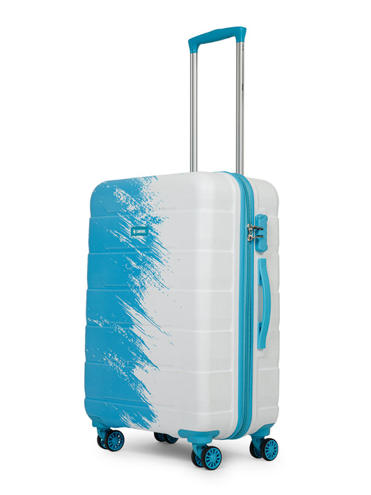 Unisex Sky Blue Fashion Hard Luggagae Trolley Bag