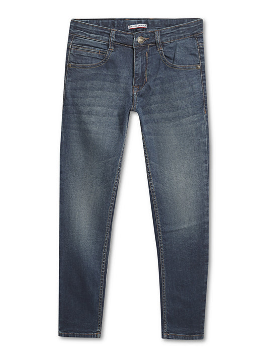 Cantabil Boys Stretchable Dark Blue Jeans (7135779389579)