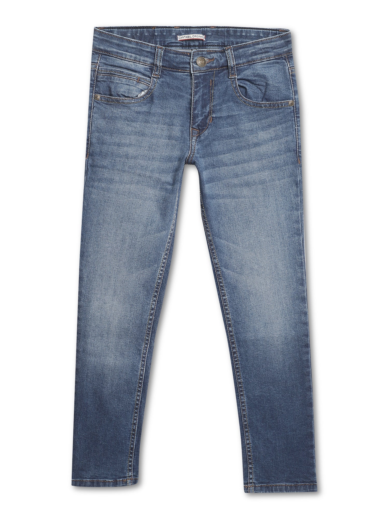 Boys Stretchable Blue Jeans – Cantabil