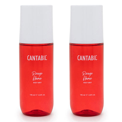 Unisex Rouge Flame Long Lasting Body Mist | 2x145ml