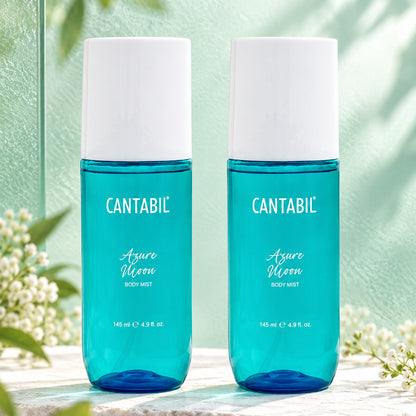 Unisex Azure Moon Long Lasting Body Mist | 2x145ml