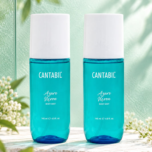 Unisex Azure Moon Long Lasting Body Mist | 2x145ml