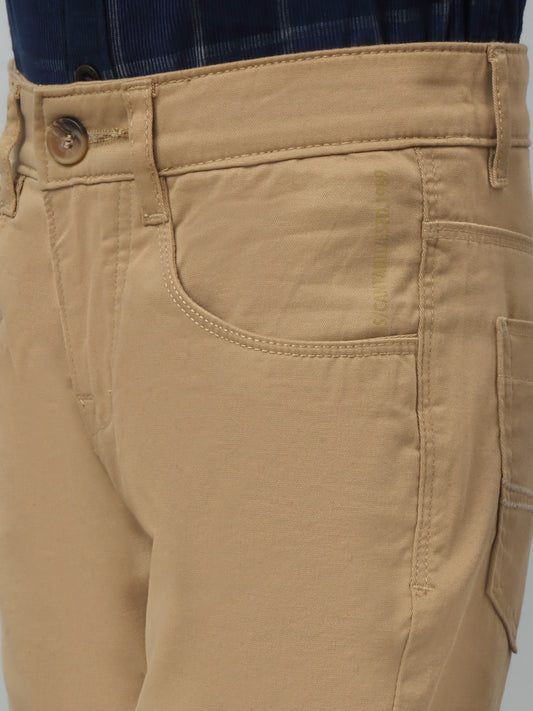 Boys Casual Beige Pants