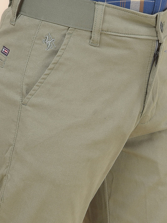 Casual Trouser for Boys l Breathable & Soft with Color Fastness Regular Fit Cotton Fabric Button Closure Solid Pattern