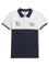 Cantabil Boys Polo Neck White T-Shirt (7135565054091)